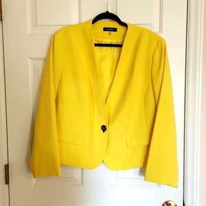 16W Nine West Yellow Blazer